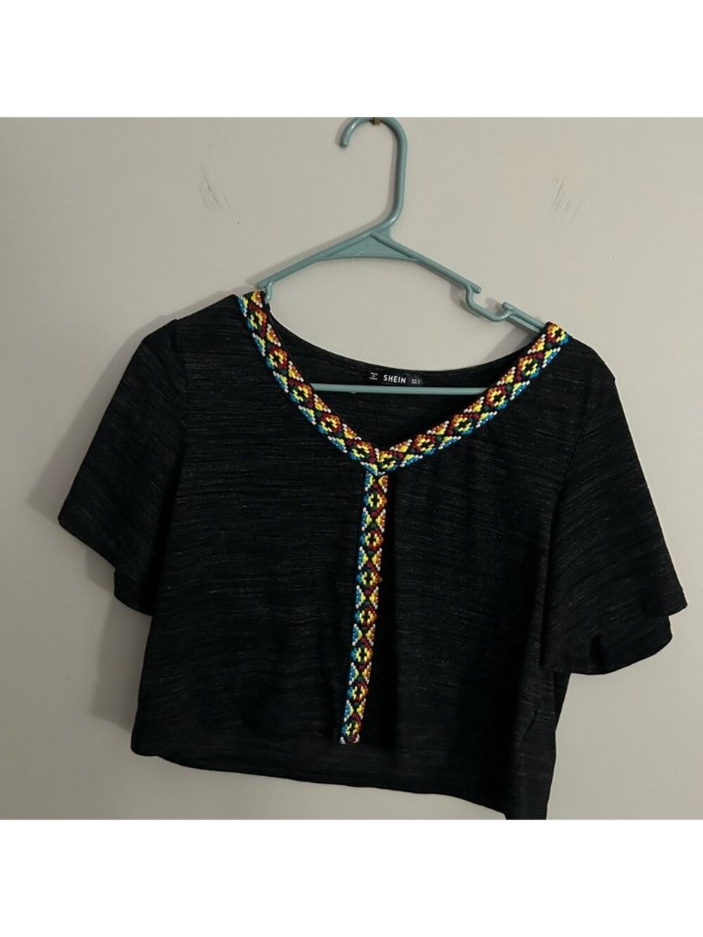 Decorated Crop Top